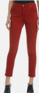Karen Kane Red Women Jeans